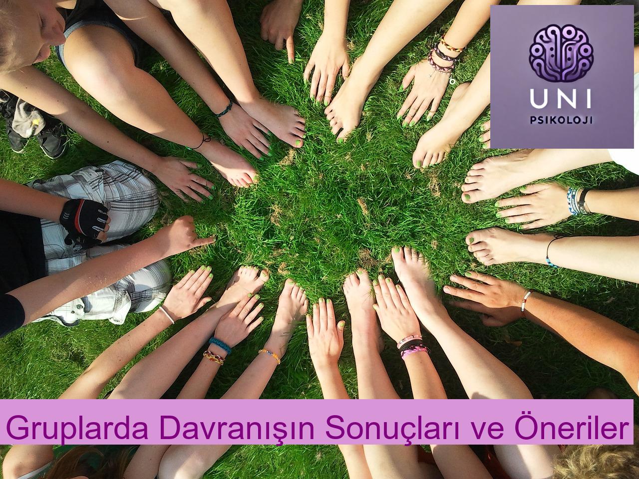 Gruplarda Davranışın Sonuçları ve Öneriler