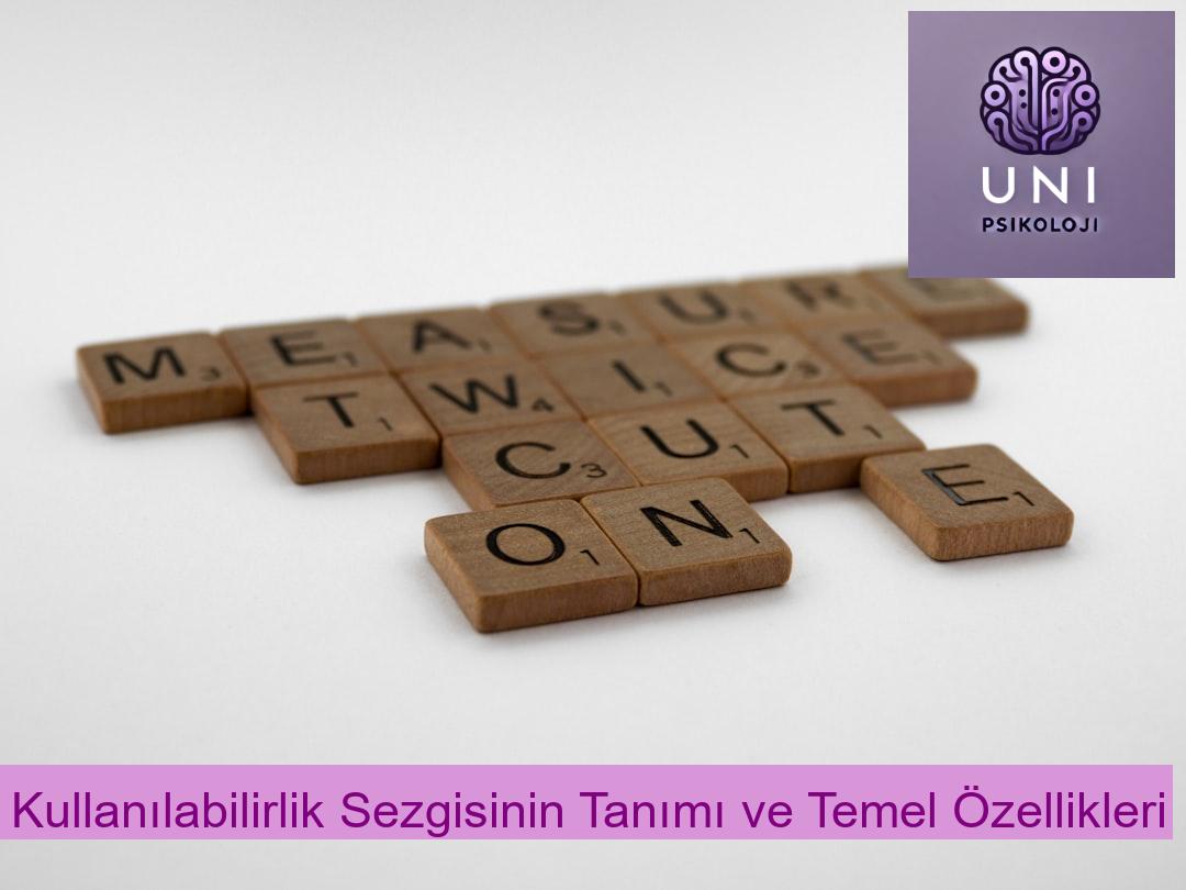 Kullanılabilirlik Sezgisinin Tanımı ve Temel Özellikleri